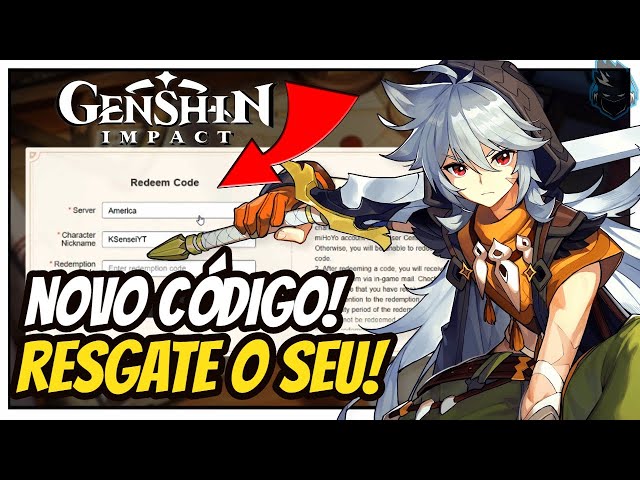 GENSHIN IMPACT: SAIU NOVO CÓDIGO VEJA COMO RESGATAR O SEU! 